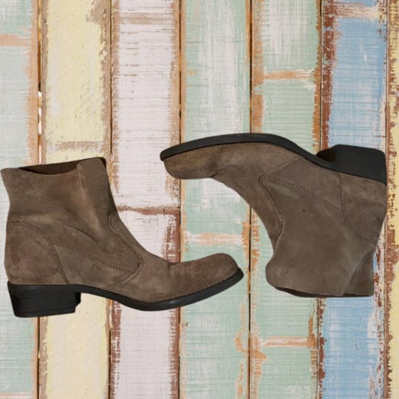 Sesto Meucci Suede Booties - Picture 5 of 11